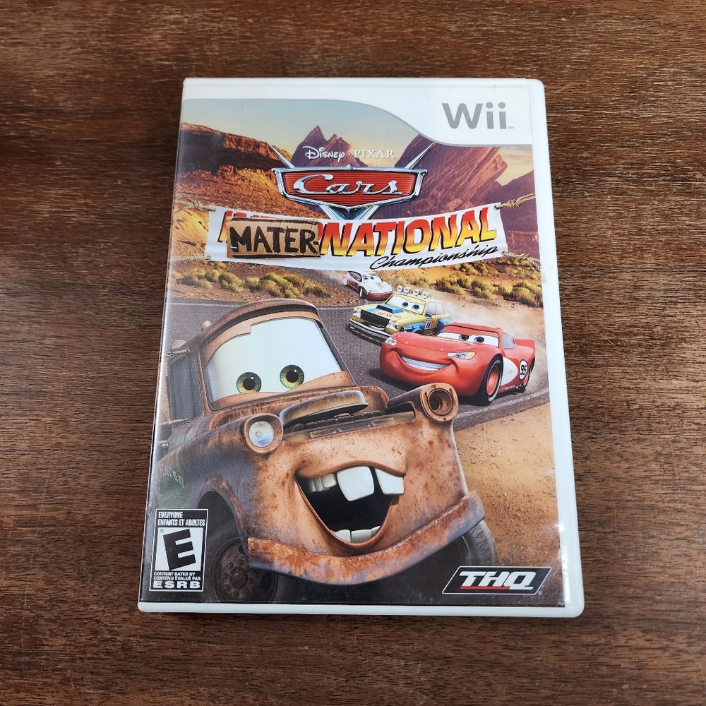 Nintendo Wii Disney Cars Mater National Championships Game